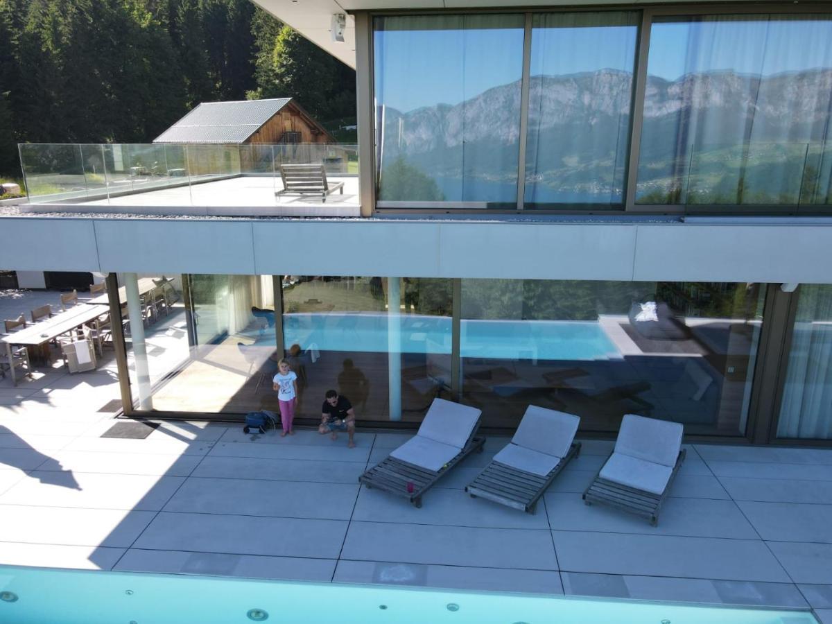 Attersee Luxury Design Villa With Dream Views, Large Pool And Sauna Nussdorf am Attersee Exterior photo