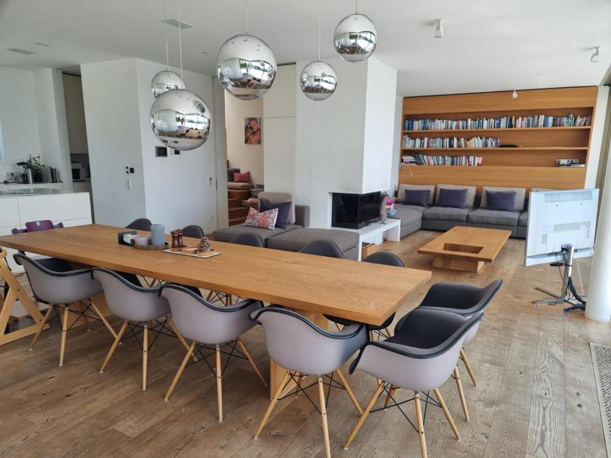Attersee Luxury Design Villa With Dream Views, Large Pool And Sauna Nussdorf am Attersee Exterior photo