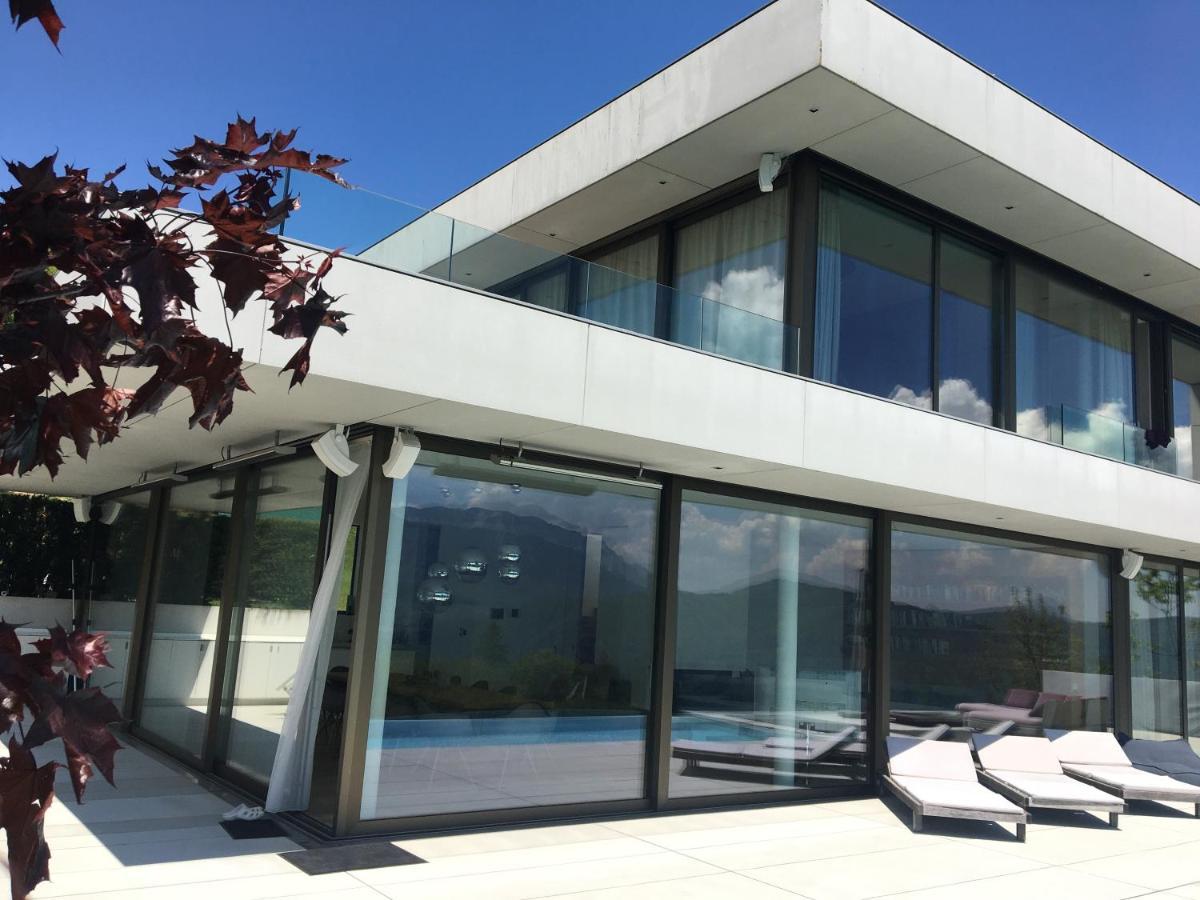 Attersee Luxury Design Villa With Dream Views, Large Pool And Sauna Nussdorf am Attersee Exterior photo
